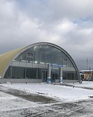 Arched hangars